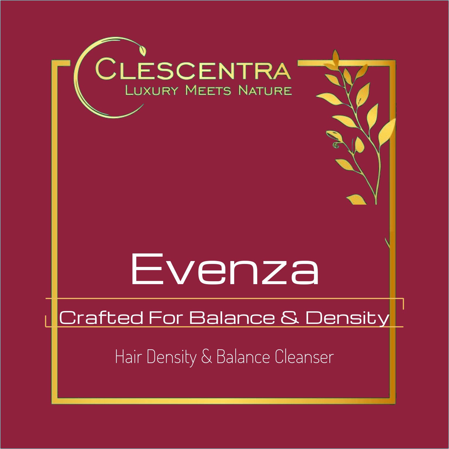 Evenza - Hair Density & Balance Cleanser