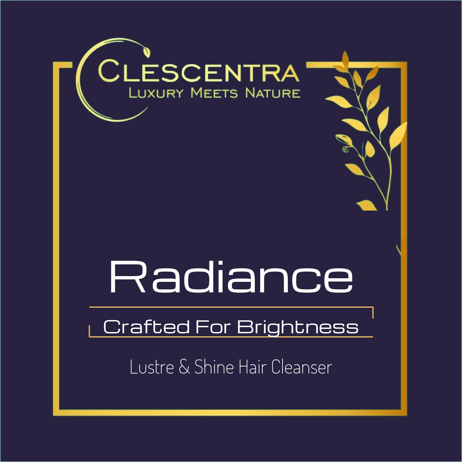 Radiance - Lustre & Shine Hair Cleanser